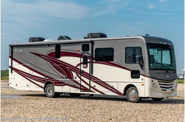 2022 Fleetwood Flair 34J Bunk Model W/ Theater Seats, Oceanfront Collection, Satellite, FBP &amp; King Bed