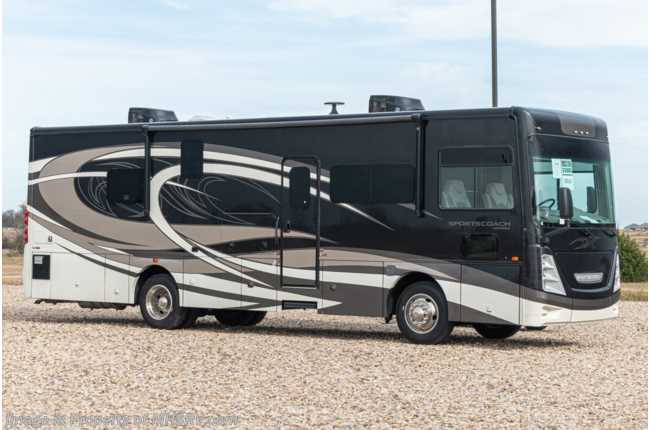 2022 Coachmen Sportscoach SRS 339DS W/ Theater Seats, King Bed, W/D, In-Motion Satellite, Ext Kitchen, Power Loft &amp; More!