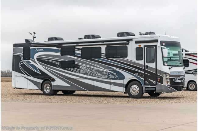 2022 Forest River Berkshire XL 40C -380 Bath &amp; 1/2 Bunk Model W/ Theater Seats, King, Heated Floors, Stack W/D &amp; Satellite