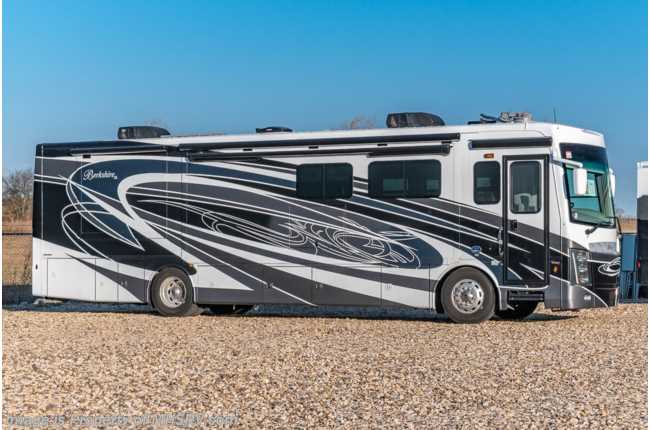 2022 Forest River Berkshire XL 37A 380HP Luxury Diesel W/ Theater Seats, Stack W/D, Heated Floors &amp; More!