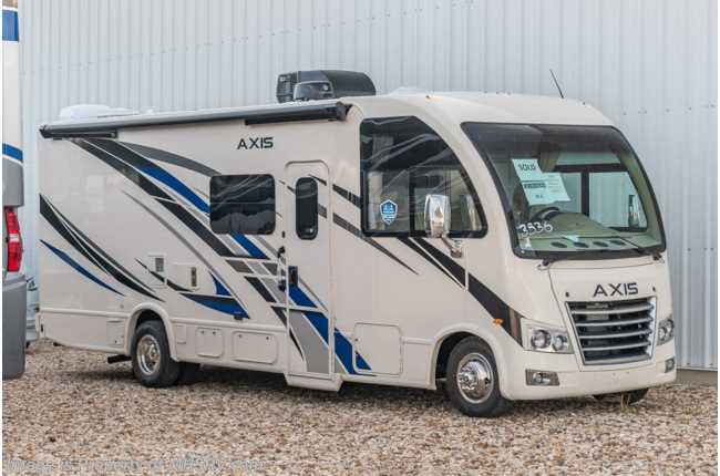 2022 Thor Motor Coach Axis 25.6 W/ Home Collection, Solar Charging System, Bedroom TV, OH Loft