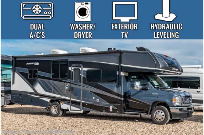 2023 Coachmen Leprechaun 298KB W/ Dual Recliners, Washer &amp; Dryer, Dual A/Cs, Solid Surface Counters, Ext. TV  &amp; More