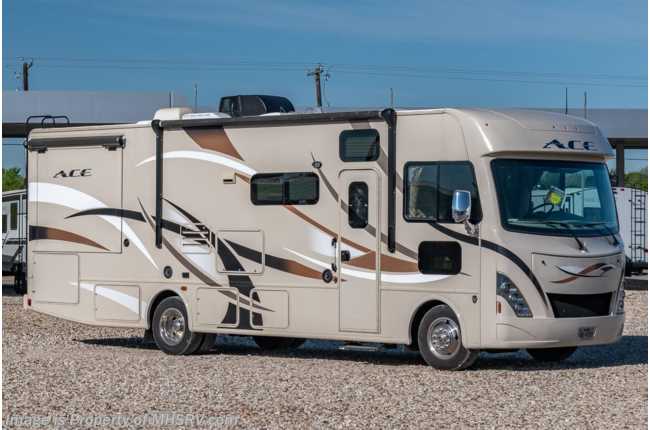 2016 Thor Motor Coach A.C.E. 30.1 W/Cabover Loft, Auto Leveling, Power Awning, 3 Burner Range