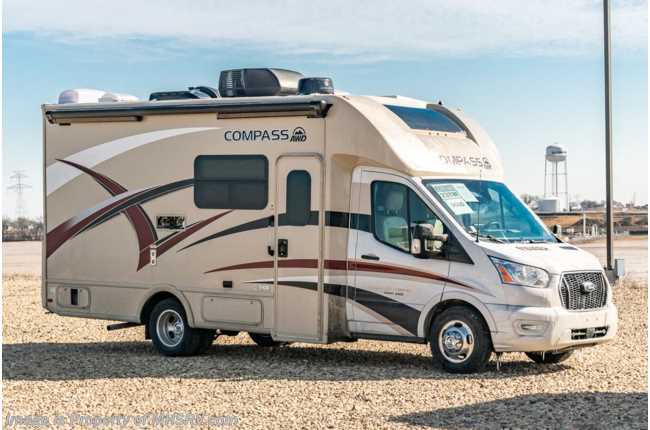 2022 Thor Motor Coach Compass 23TW (AWD) All Wheel Drive Luxury B+ EcoBoost® Edition W/ High Output A/C