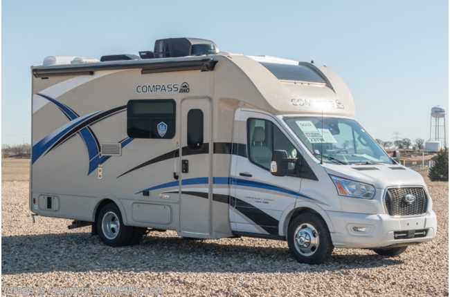 2022 Thor Motor Coach Compass 23TW (AWD) All Wheel Drive Luxury B+ EcoBoost® W/ High Output A/C &amp; Upgraded Wood