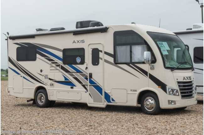 2023 Thor Motor Coach Axis 24.1 W/ Heated Tanks, Power Drivers Seat, Elec Stabilizers &amp; Solar