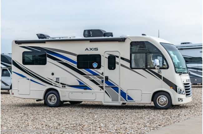 2022 Thor Motor Coach Axis 24.1 W/ Home Collection, King Conversion, Bedroom TV &amp; Solar