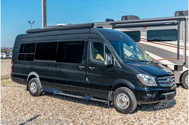 2018 Foretravel Microvilla Diesel Sprinter W/ Power Windows, Power Patio Awning and Solid Surface Counters