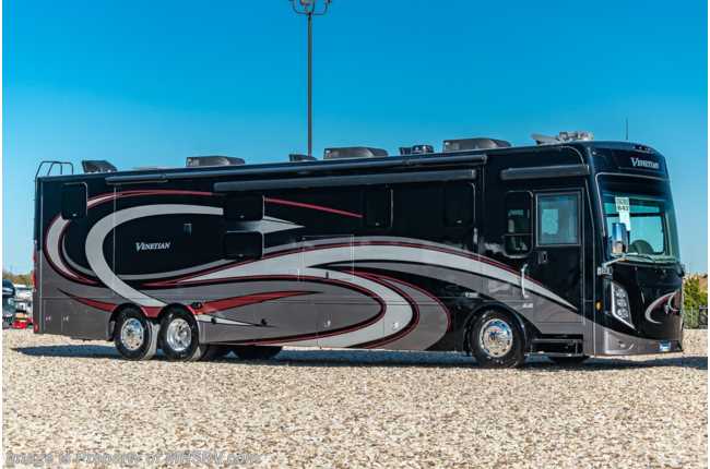 2022 Thor Motor Coach Venetian B42 2 Full Baths, Bunk House W/Aqua Hot, King Bed, Dishwasher