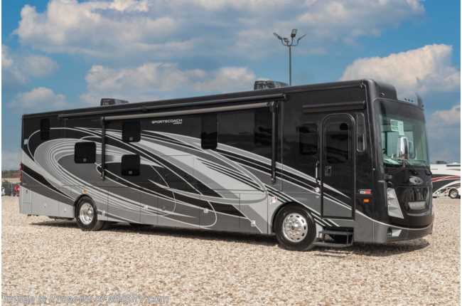 2022 Sportscoach Sportscoach 402TS 2 Full Bath, Bunk House, Theater Seats, W/D, Tile Floors &amp; More!