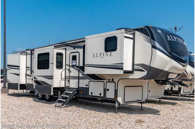 2020 Keystone Alpine 3801FK Alum Wheels, Hardwood Cabinets and Power Roof Vents