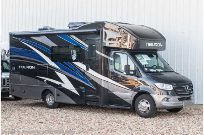 2022 Thor Motor Coach Tiburon 24FB Sprinter Dsl With FBP, Auto Jacks, Safety Tether & Diesel Gen