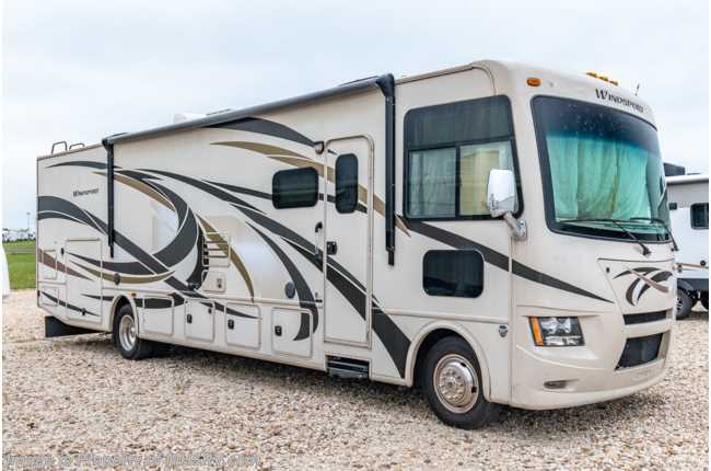 2015 Thor Motor Coach Windsport 34E W/ Aluminum Rims, Stackable W/D, Hydraulic Leveling and King Bed