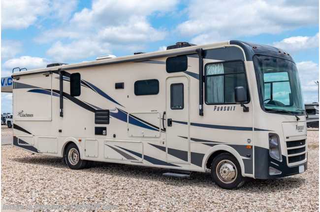 2020 Coachmen Pursuit 31TS Bath &amp; 1/2 W/ Theater Seats, Auto Leveling System, Ext. Tv and Low Miles