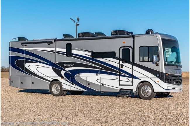 2022 Fleetwood Bounder 35K W/ Oceanfront Collection, Satellite, W/D Combo, Theater Seating &amp; Upgraded WIFI