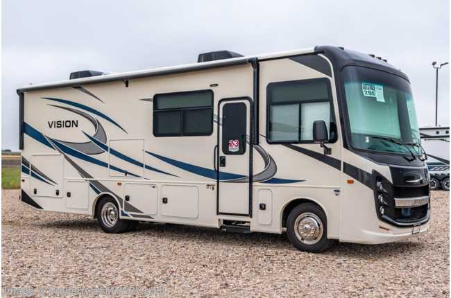 2022 Entegra Coach Vision 29S W/ Theater Seating Sofa, O/H Loft, Bedroom TV, Customer Value Package &amp; More