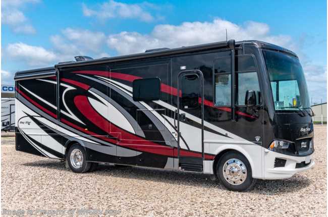2021 Newmar Bay Star 3226 W/ Hydraulic Leveling, Smart Wheel, Aqua-Go, King Bed, Power Roof Vents &amp; Low Miles