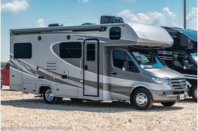2022 Dynamax Corp Isata 3 Series 24RW Sprinter Diesel W/ Theater Seats, Tire Pressure Monitoring, Diesel Gen, Lithium Batt, Satellite, & Cab Over Bunk