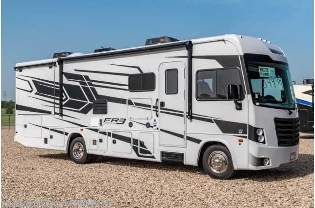 2022 Forest River FR3 30DS W/ Hydraulic Leveling, Power Patio Awning &amp; More