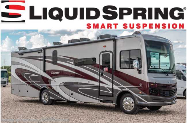 2022 Fleetwood Bounder 35K W/Liquid Springs, Satellite, W/D Combo, Theater Seating &amp; Upgraded WIFI