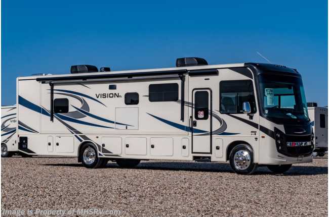 2022 Entegra Coach Vision XL 36C W/ Theater Seats, King Bed, Stackable W/D, &amp; Modern Farmhouse Interior