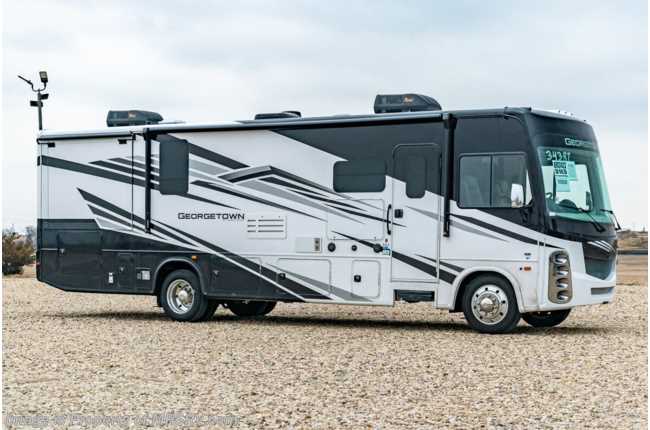 2022 Forest River Georgetown GT5 31L5 W/ Combo Washer & Dryer, Ext. Cargo Tray & Recliners