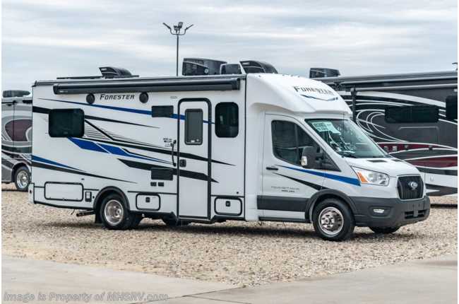 2022 Forest River Forester TS 2381A All-Wheel Drive (AWD) EcoBoost®  W/ Power Awning, 3 Camera System, Solar, Arctic Pkg. &amp; More!
