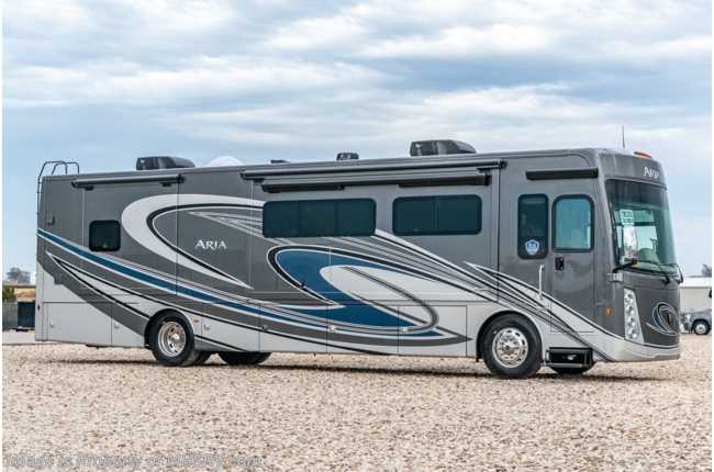 2022 Thor Motor Coach Aria 3701 W/ Dual A/Cs, Residential Fridge, Stackable W/D, Exterior TV & More