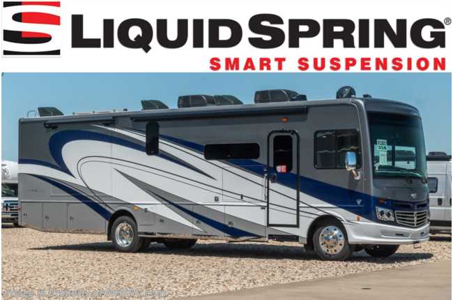 2022 Fleetwood Southwind 35K Bath &amp; 1/2 W/ Liquid Springs, Upgraded Generator, Theater Seating, Combo W/D, Steering Stabilizing System &amp; More