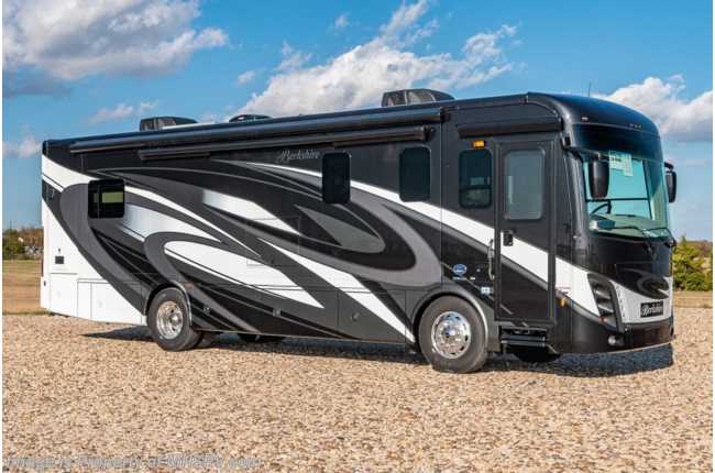 2023 Forest River Berkshire 34B Diesel Pusher W/ Matte Finish Ceramic Tile, Theater Seating &amp; More