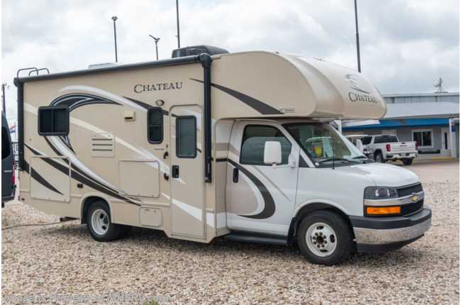 2017 Thor Motor Coach Chateau 22E Newly Reduced Price TMC W/ Power Door &amp; Window Locks, Exterior Shower &amp; Entertainment, Cab Over Bunk, Power Patio &amp; More