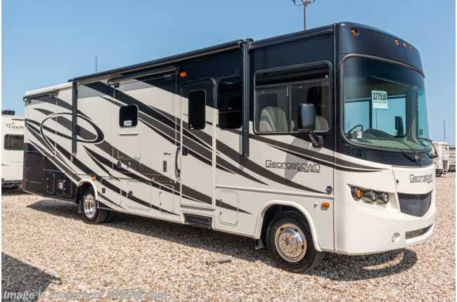 2014 Forest River Georgetown 328TS W/ , Ext. Entertainment, Power Patio Awning, Fiberglass Roof, W/D &amp; More