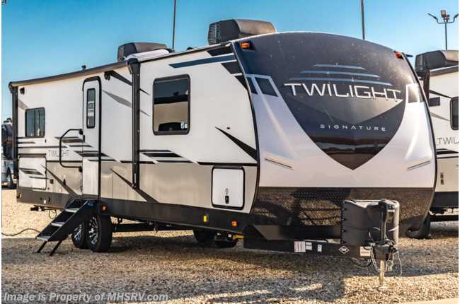 2022 Twilight RV TWS 3100 W/ Theater Seats, 50AMP, Dual A/C, Black Out Shades, King Bed, Upgraded Appliance Pkg &amp; More