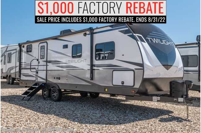 2022 Twilight RV TWS 2580 Bunk Model W/ Solid Surface Counters, King Bed Slide System, Theater Seats &amp; Much More