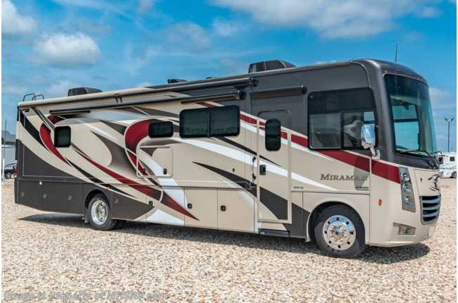 2020 Thor Motor Coach Miramar 35.2 W/ Auto Leveling, 7 Foot Ceiling, Power Cab Over Bunk, Theater Seats, Power Visor &amp; More