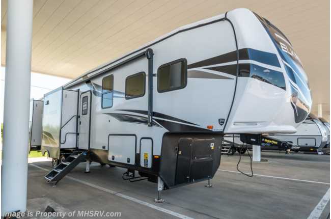 2022 Heartland RV ElkRidge ER 38 RSRT 2 Full Bath Bunk House W/Salon Style Sofa, King Bed, Generator Prep