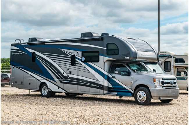 2023 Thor Motor Coach Magnitude RS36 4x4 Bunk Model Super C W/ King Bed, Safety Tether, Ext. Entertainment, Res. Fridge &amp; More