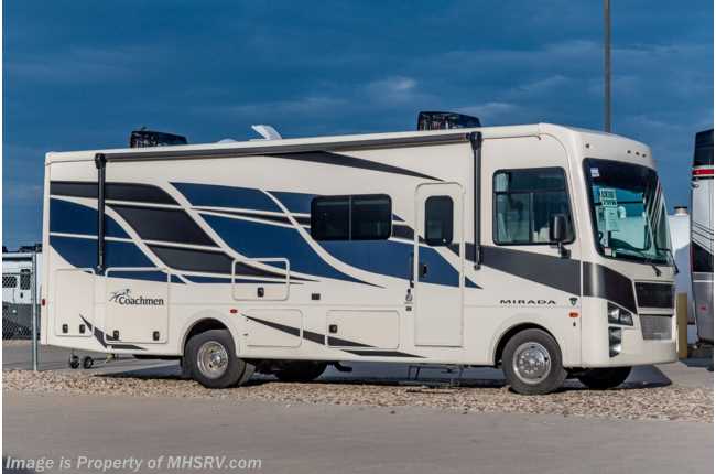 2022 Coachmen Mirada 29FW With King Sized Bed, Solar, Exterior TV & More!