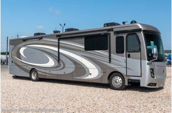 2017 Holiday Rambler Endeavor 40D Bath &amp; 1/2 W/ Power Roof Vents, Fireplace, W/D, King, Res Fridge, 50Amp W/ Pwr Reel