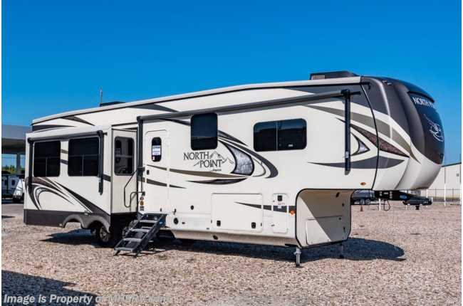 2019 Jayco North Point 315RLTS W/ Theater Seats, Dual A/C, Oven, King, Fireplace, Power Roof Vents &amp; More