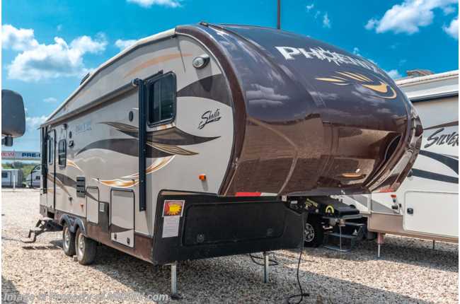 2015 Shasta Phoenix 27RL W/ Rims, Power Patio Awning, Oven, Glass Shower Door, Flat Screen TVs and More