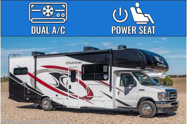 2023 Thor Motor Coach Chateau 31W W/  Dual A/C, Power Driver Seat & More