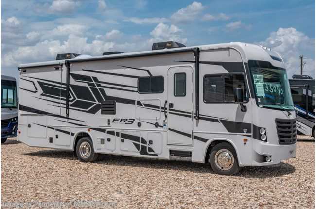 2022 Forest River FR3 30DS W/ Theater Seats, Combo W/D, King Bed & Oven