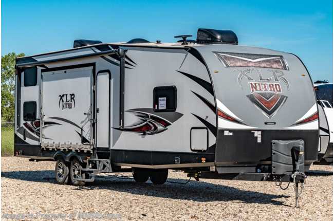 2017 Forest River Nitro 29KW Bunk Model W/ Dual A/Cs, Power Roof Vents, Oven, Rims &amp; More