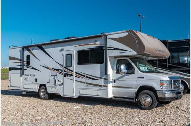 2018 Winnebago Minnie Winnie 31G Bunk Model W/ Oven, Power Patio Awning, 7 Ft Ceilings, Ext. TV &amp; Much More