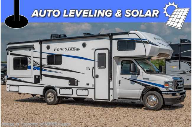 2023 Forest River Forester LE 2551DS W/ Auto Leveling, Solar, Heated Tanks &amp; More