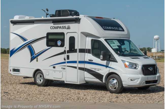 2023 Thor Motor Coach Compass 23TW All-Wheel Drive (AWD) Luxury B+ EcoBoost® Edition W/ Upgraded Wood &amp; More