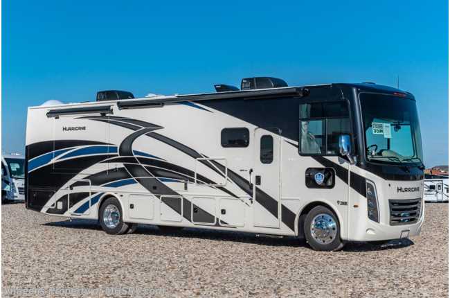 2022 Thor Motor Coach Hurricane 35M Bath &amp; 1/2 W/ Luxury Collection, King Bed, Solar &amp; Much More