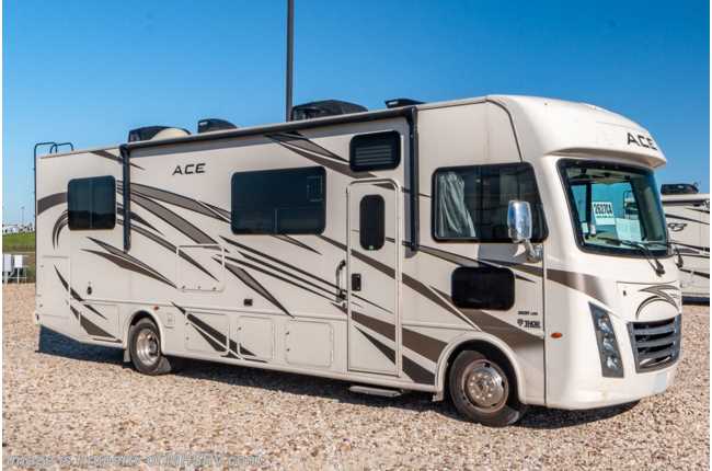 2019 Thor Motor Coach A.C.E. 30.4 W/ Ext. TV, Dual A/C, 3 Cam Monitoring, Auto Leveling &amp; Much More