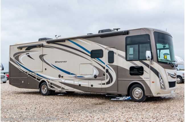 2018 Thor Motor Coach Windsport 35M Bath &amp; 1/2 W/ Oven, King, Ext. TV, Power OH Bunk, Power Patio Awning &amp; More
